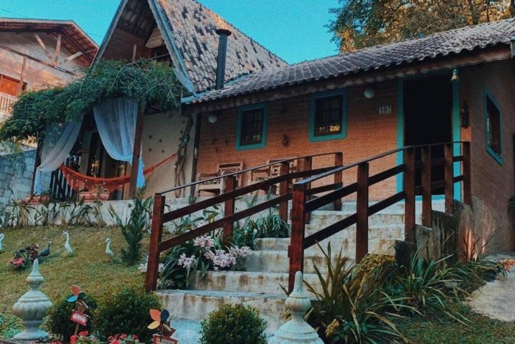 Casa Aconchegante Na Serra. Santo Antônio do Pinhal المظهر الخارجي الصورة