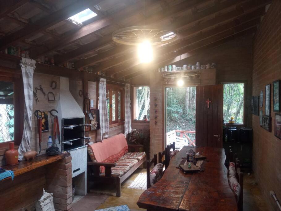 Casa Aconchegante Na Serra. Santo Antônio do Pinhal المظهر الخارجي الصورة